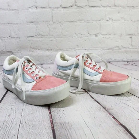 Vans All Star Chuck Taylor Tri Color Skate Low Top Lace Up Sneaker M 6 L 7.5 - Picture 3 of 8